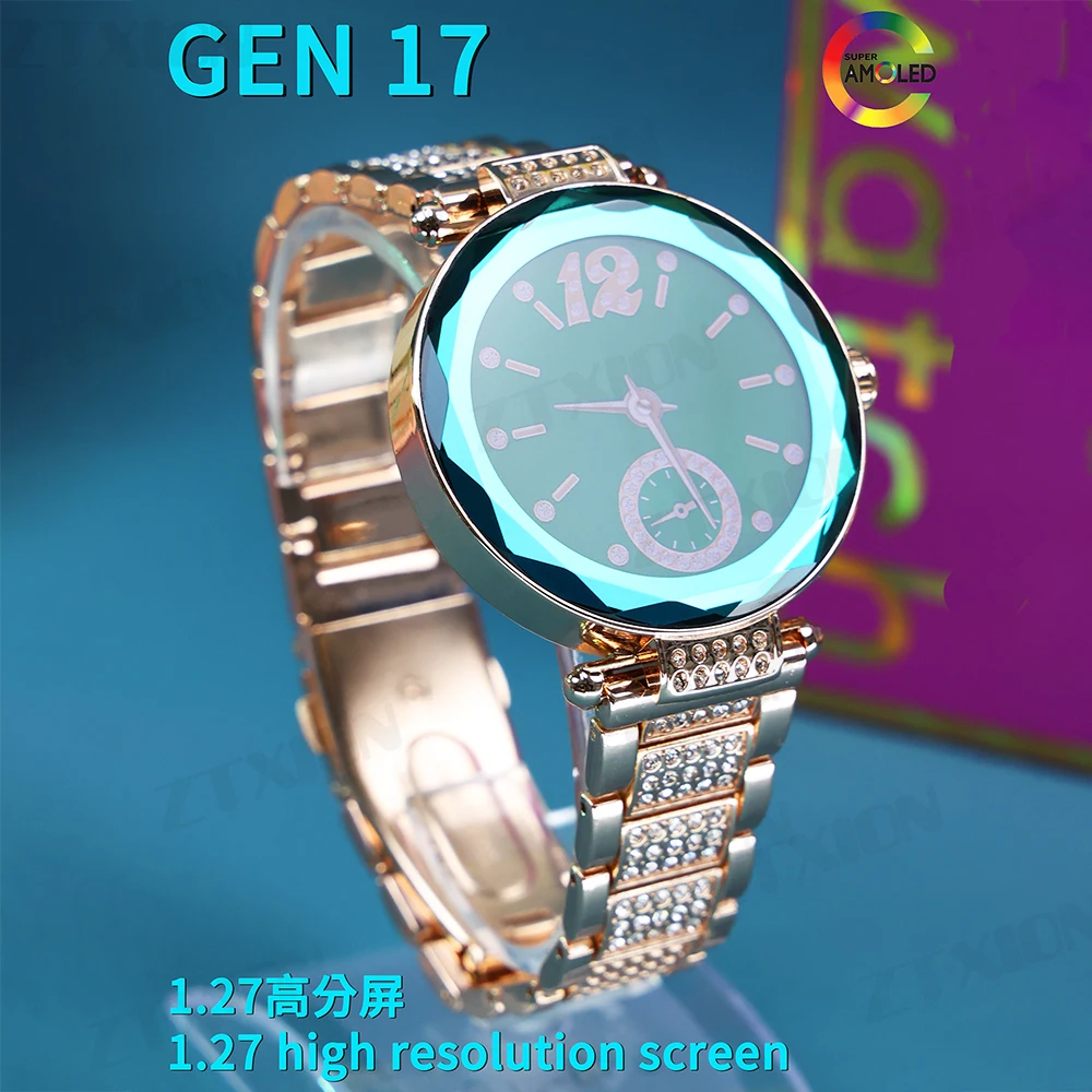 2024 NEW Arrival Gen17 lady Smart Watch For women Ladies smartwatch gen 17 ladies smart Fitness Bracelet