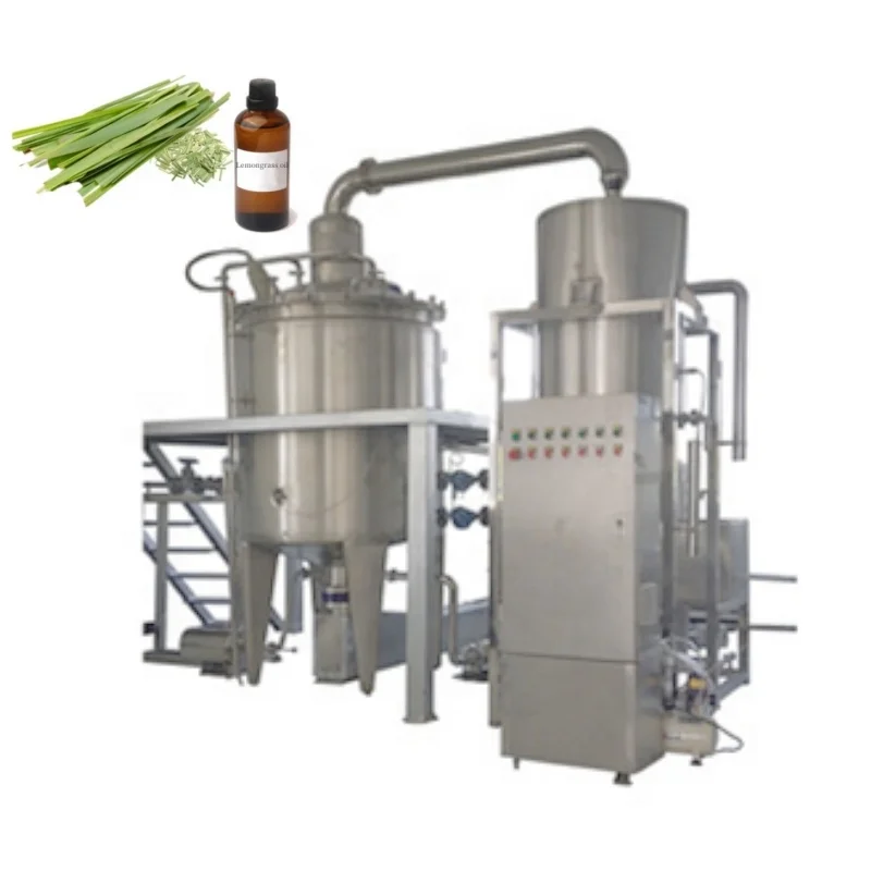Small Capacity Herb Essential Oil Extraction Machine Lavender Oil Distilling Plant
