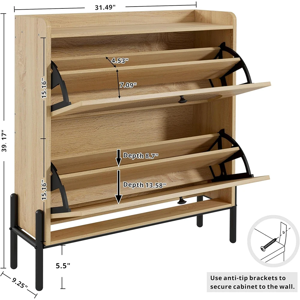 Product dimensions