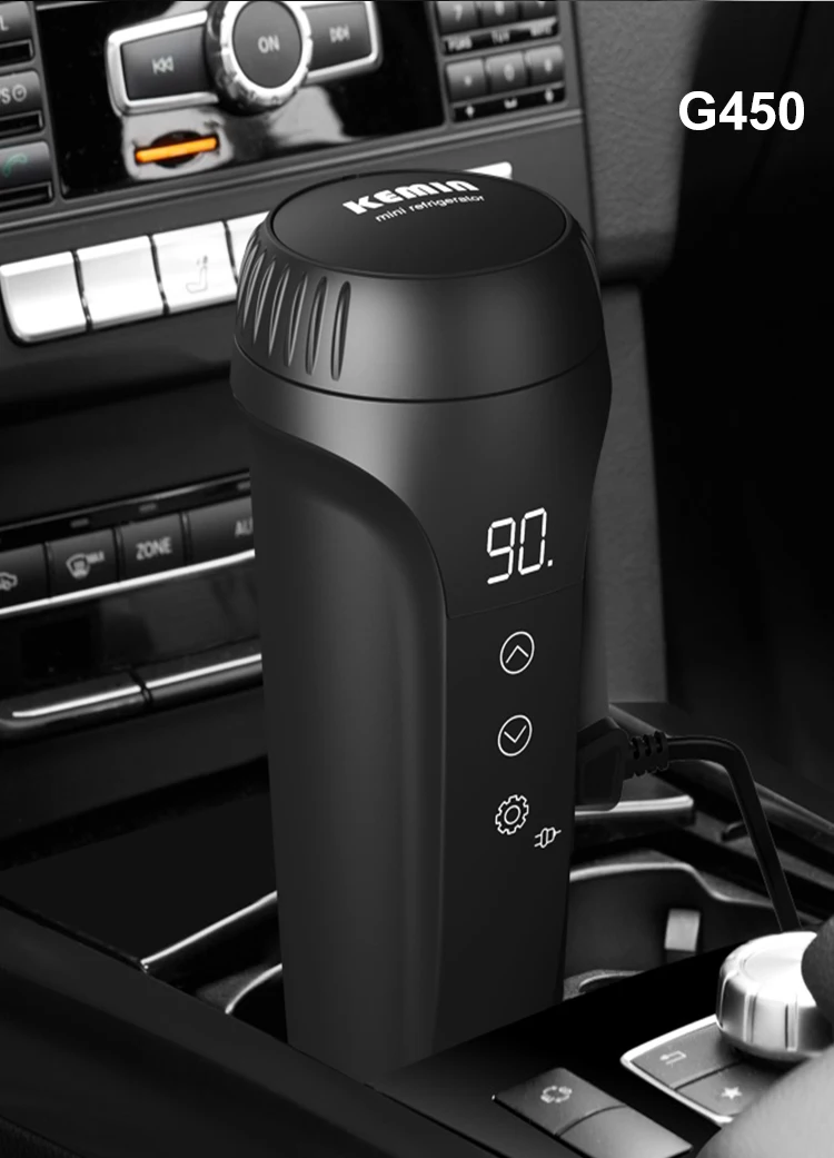 Temperature Control Travel Coffee Mug Car Heated Smart Cup With Led Display,Coffee Beverage