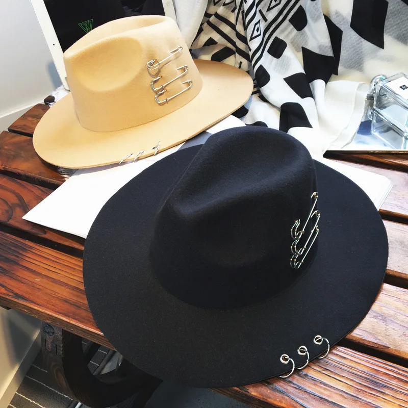 Wholesale Hats Fedora Wide Brim Flat 