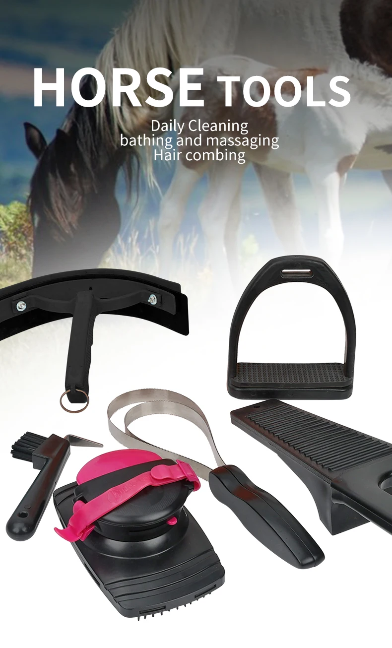 Premium Horse Grooming Kit,Horse Care Sets For Grooming With Bag,Horse