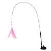 Strong Suction Cup Cat Toy - Pink