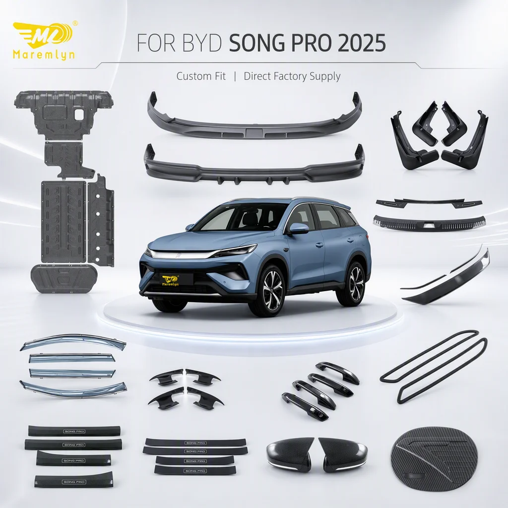 Maremlyn Car Accessories for BYD Song Pro 2025 Champion Skid Plate Underbody Protection Chassis Guard Engine Cover Exterior Accessories