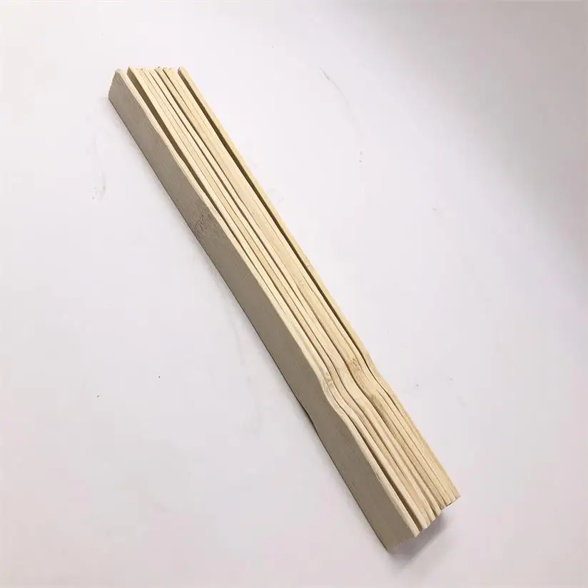 High Quality Disposable 28cm Length Groove Bamboo Paint Stir Sticks For Paint