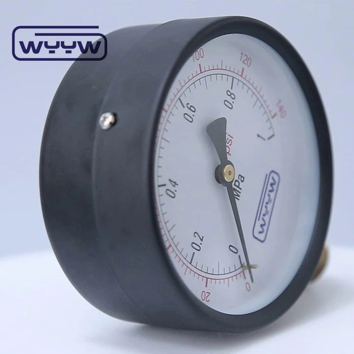 
 Манометр с масляным наполнением 1Psi (0 - 600 Psi) Npt 1/4  