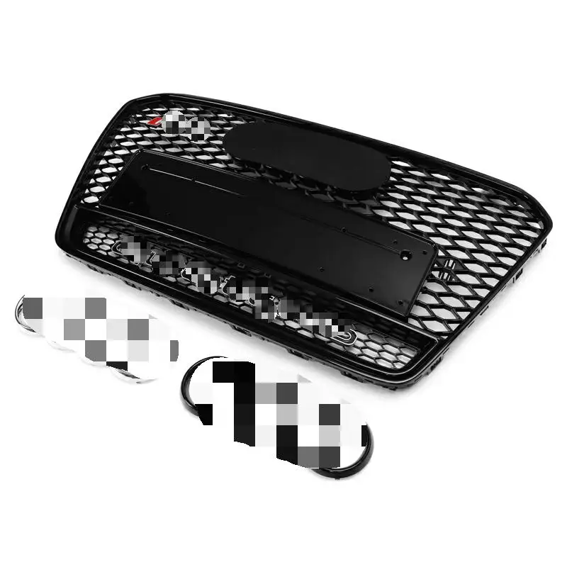 RS5 front grille for Audi A5 S5 B8.5  2012 2013 2014 2015 honeycomb grill facelift mesh front bumper grille