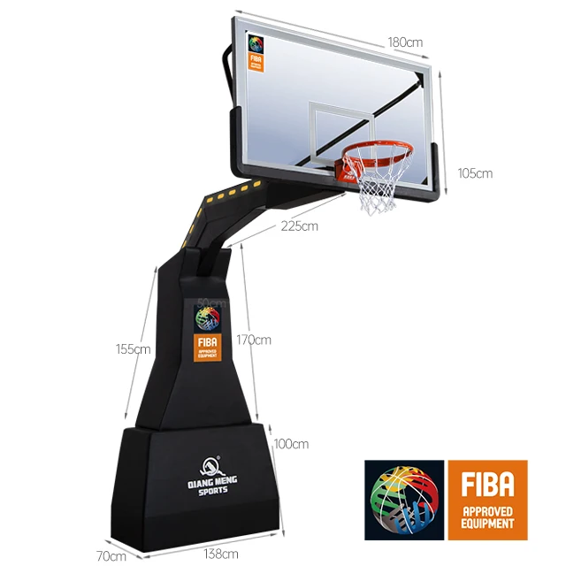 Professional Basketball Equipment Competition Level Inground Basketball