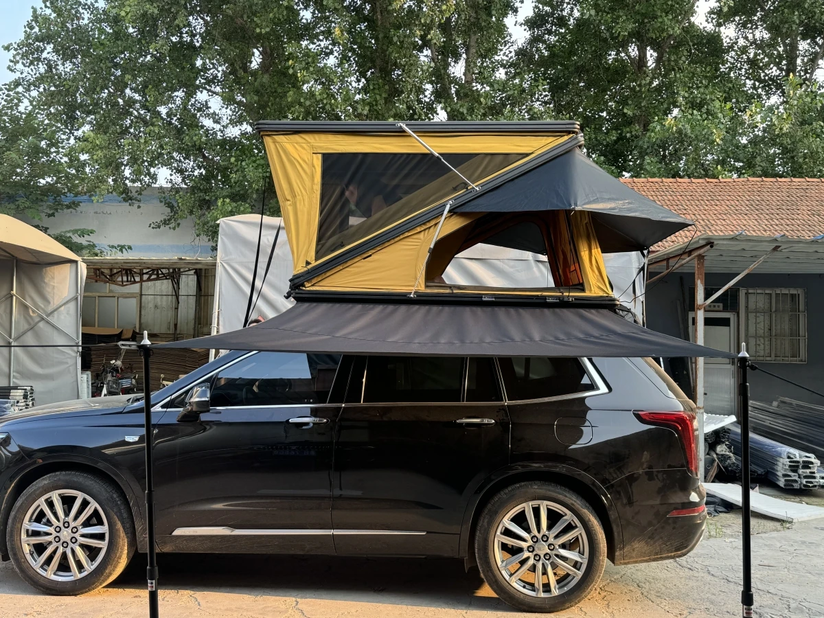Remaco Best Hard Shell Double Rooftop Tents RTT Low Budget Biggest Camper Roof Top Tent
