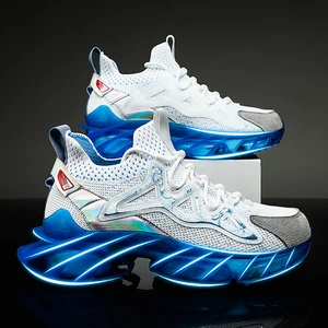 Men's Blade Running Shoes Breathable Sneakers Jogging Footwear Fashion Antiskid Damping Sports Zapatillas Teenagers