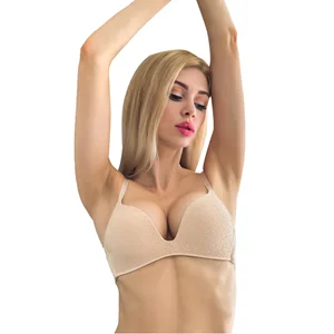 Floral Lace Wireless Bra for Women Sexy a B Cup Lingerie Adjustable Straps Rhinestone Decoration Soft Solid Color Fashion Bras