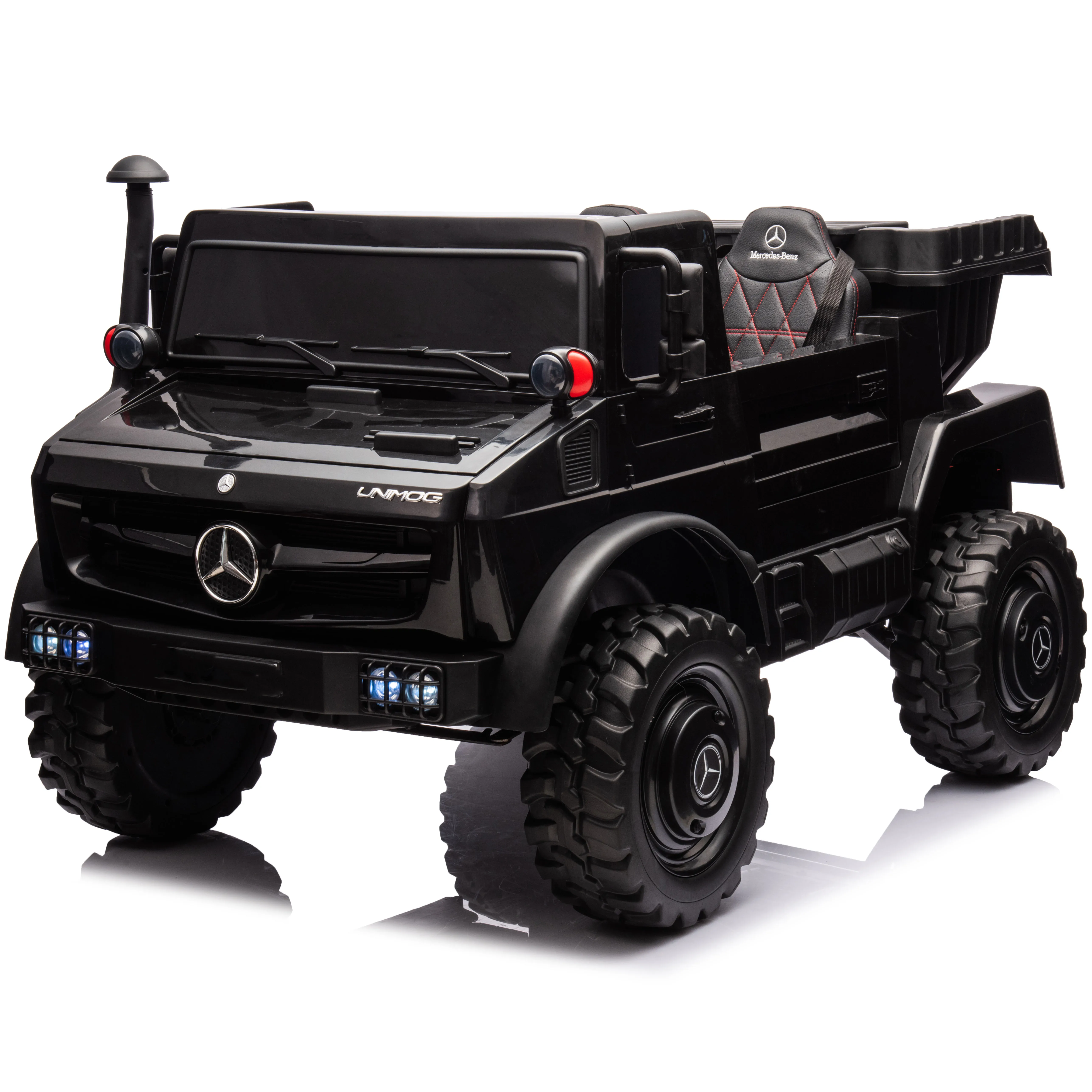 36v Kids Mercedes Benz Unimog Licensed Electric Ride On Toy Car 4x4 To ...