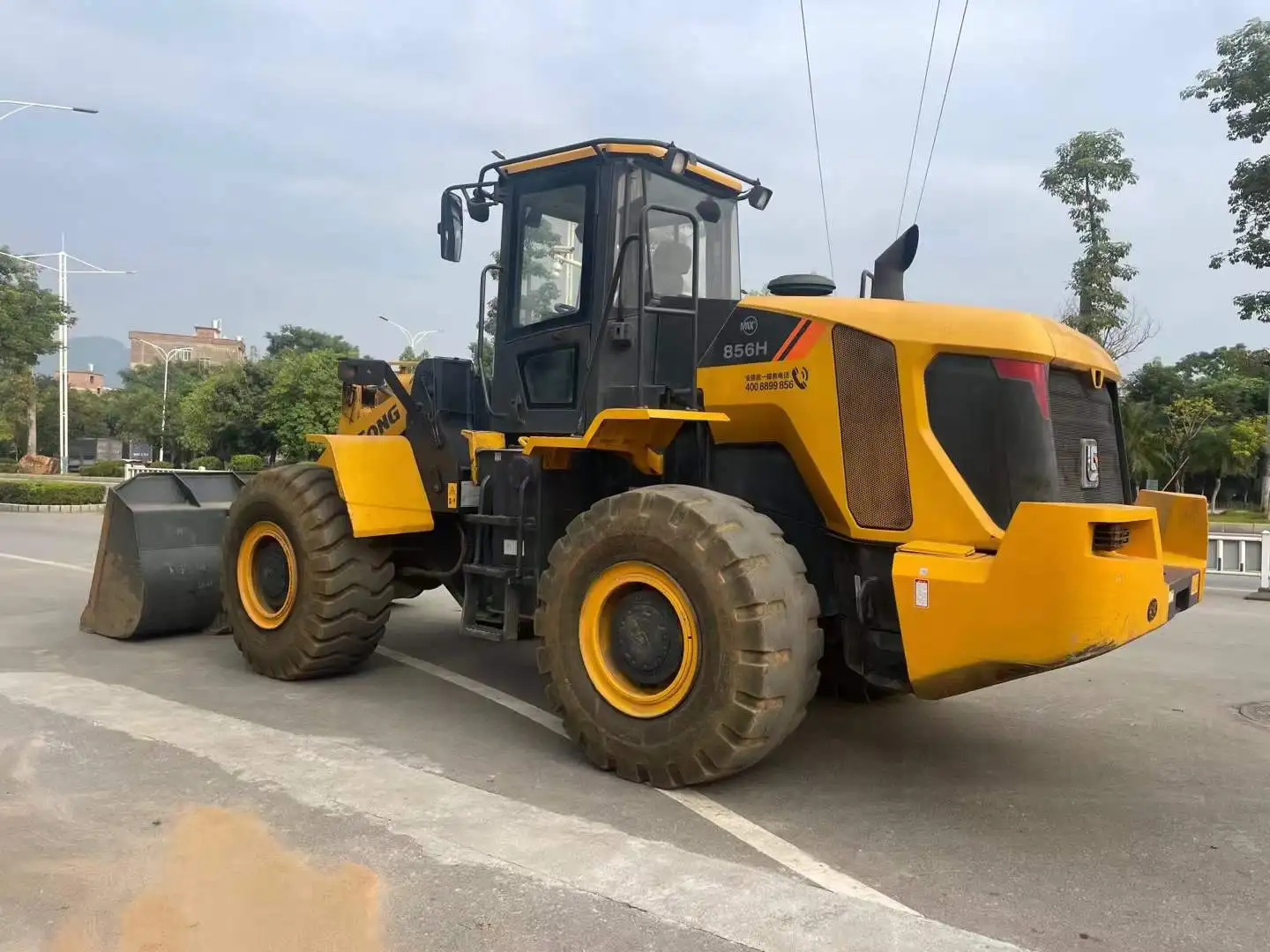 High-performance used loaders Liugong 856H with powerful power and ...