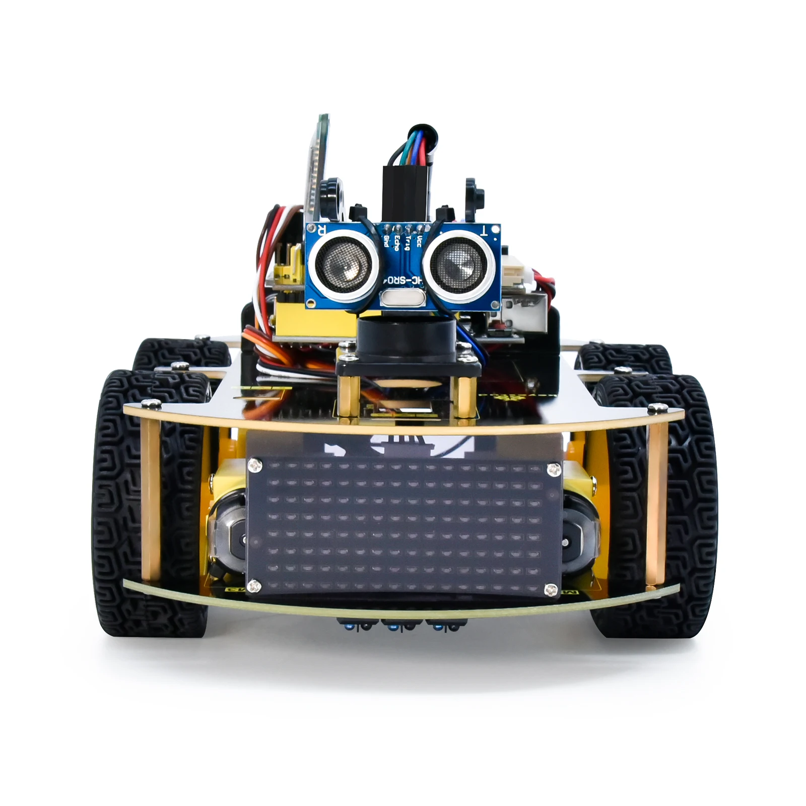 Arduino用高品質4WD BTロボットカーV2.0キットロボットカーキット
