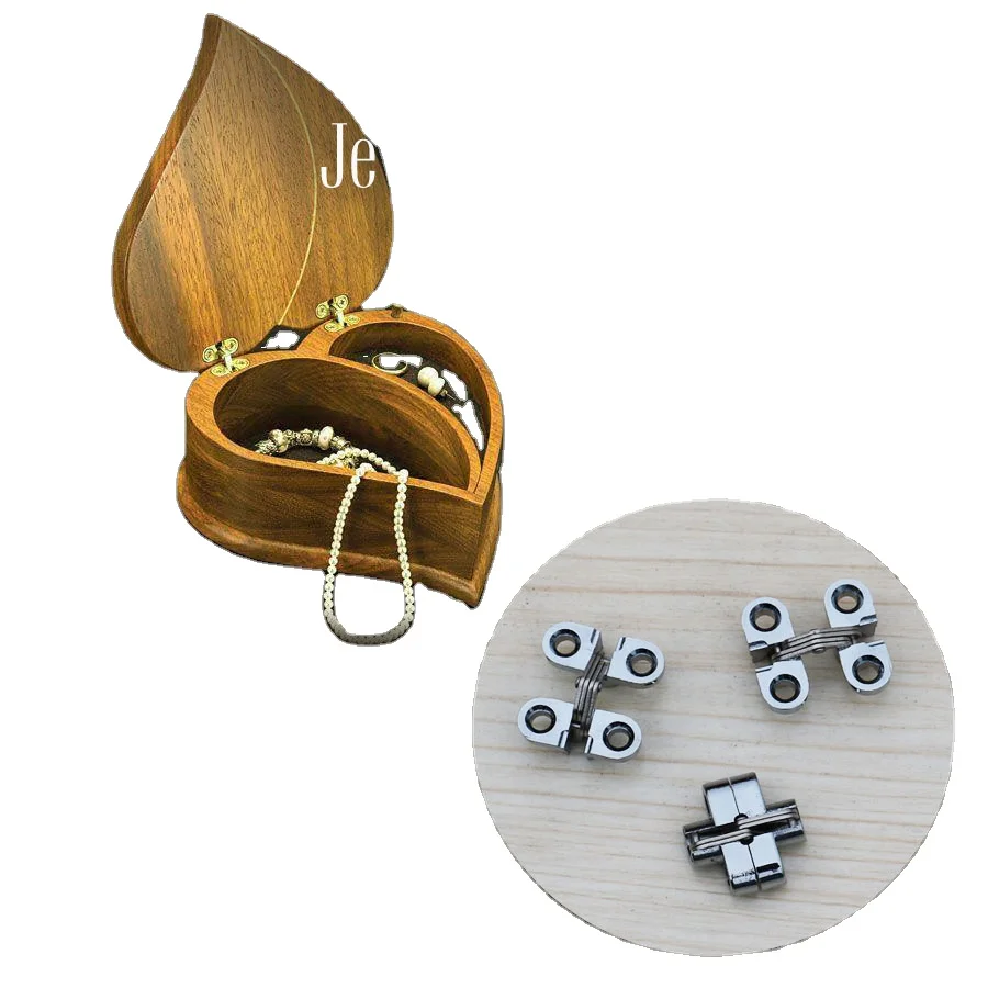 
 Невидимые невидимые петли, шкатулки для ювелирных изделий, небольшие скрытые петли  