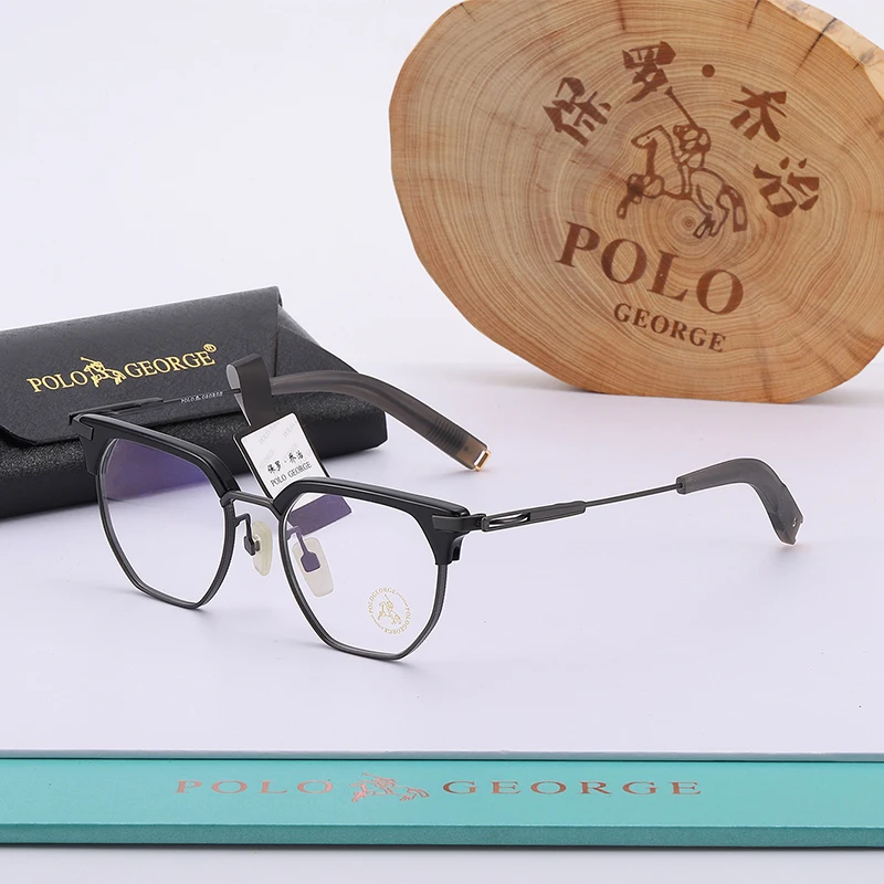 Factory Price Ingenious Craft Robust Durable Hinge Titanium Eyeglasses Frame for Ladies