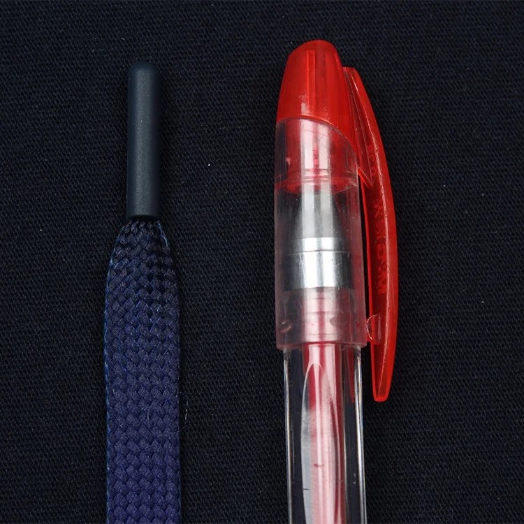 
Силиконовые плоские градиентные шнурки для толстовки с логотипом на заказ 