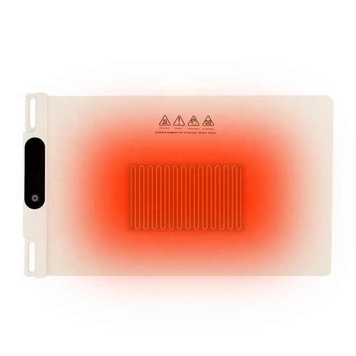 折りたたみ式フレキシブル保温プレート ポータブル家庭用ダイニングテーブルパッド 均一加熱プレート 多機能温めプレート 2