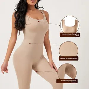 Under Lulu Custom One-Piece Yoga Breathable SportsFitness Bodysuit WithWaist Lifting Hip Lift Features Jumpsuit Pants Shapewear