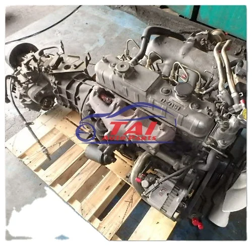 High Performance Good Condition Original Used 4JG2 Engine With Gearbox for Isuzu Pickup