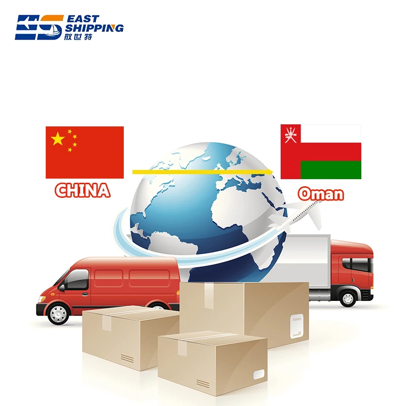 East Shipping Agent To Oman Chinese Freight Forwarder Sea Freight FCL LCL Container Shipping Clothes From China To Oman