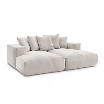 Nordic modern modular couch for home luxury designed accent sofas set furniture living room fabric corduroy sectional sofa