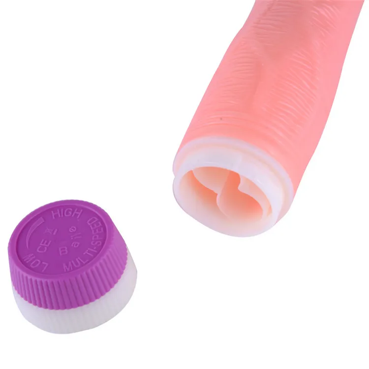 Realistic Dildo Battery Power Strong Vibrator Anal Sex Toy for Female