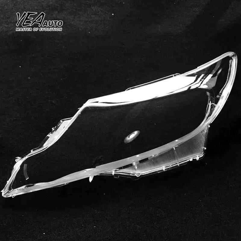 product yea auto car headlight cover lens glass for toyota previa estima 2009   2015 lens cover pc lampshade clear shell-34