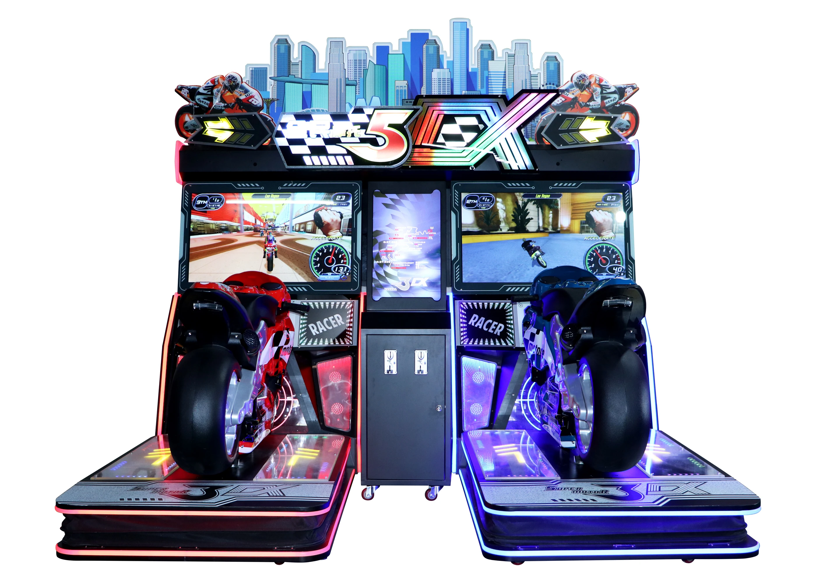 Wholesale Custom Coin Operated Simulator Racing Motorcycle Race