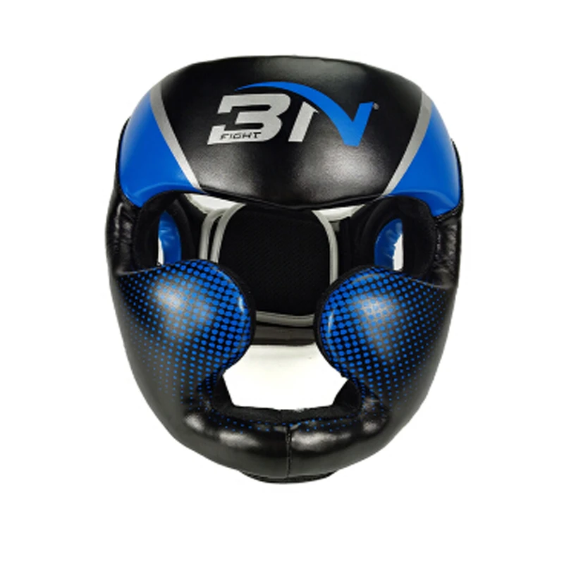 BN Head Guard Boxing Kickboxing Muay Thai Headgear Sparring Boxeo Training Head Gear