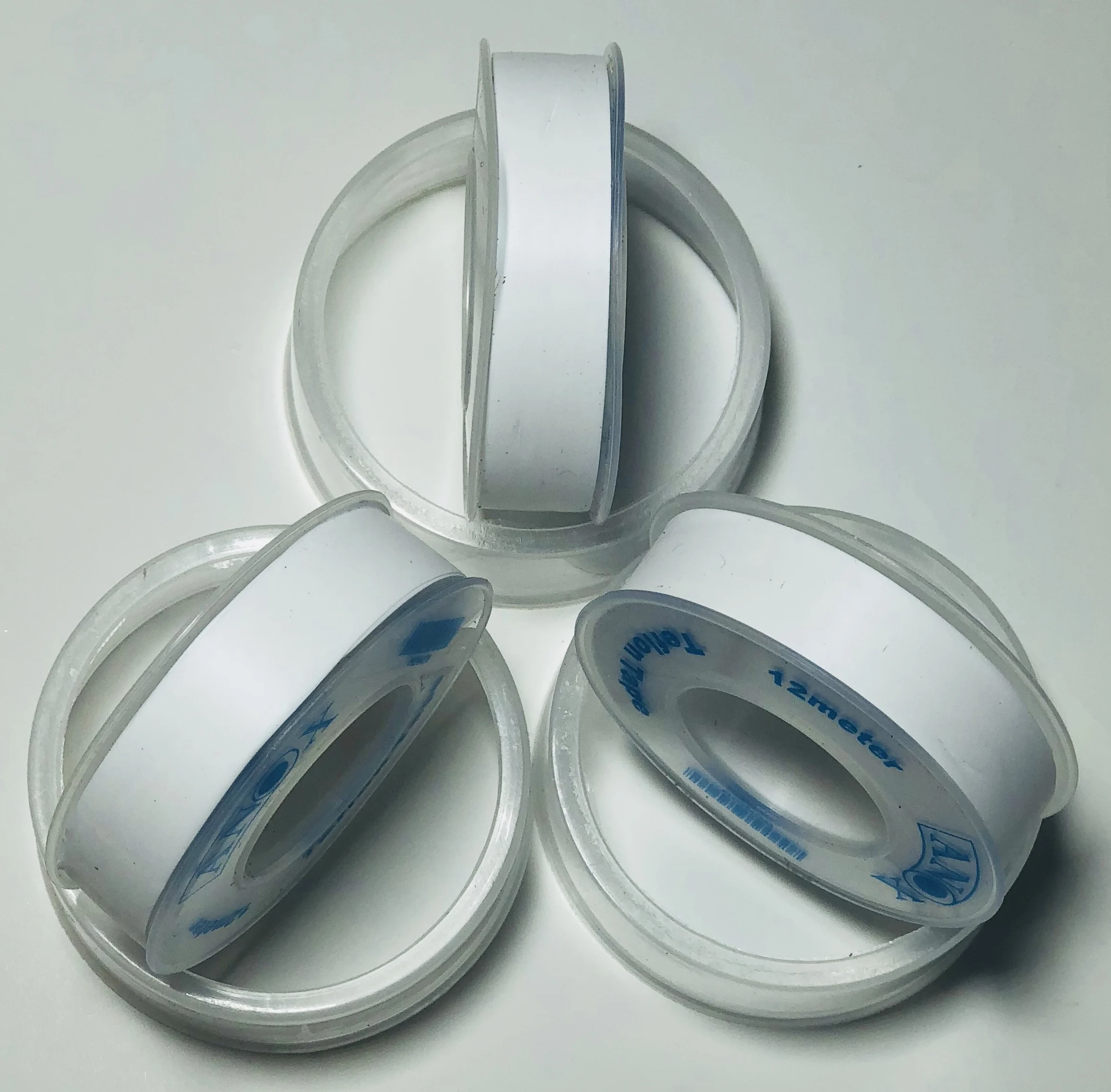 Transparent 19mm Spool and Cap PTFE Tape for  Seal Tape for Pump Fittings Valves Pipes for Various Sealing Needs