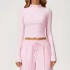 Manica lunga rosa