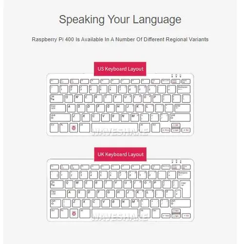 Newest Raspberry pi 400 personal computer kit compact keyboard with a built-in computer Raspberry Pi 400, Easy-To-Use