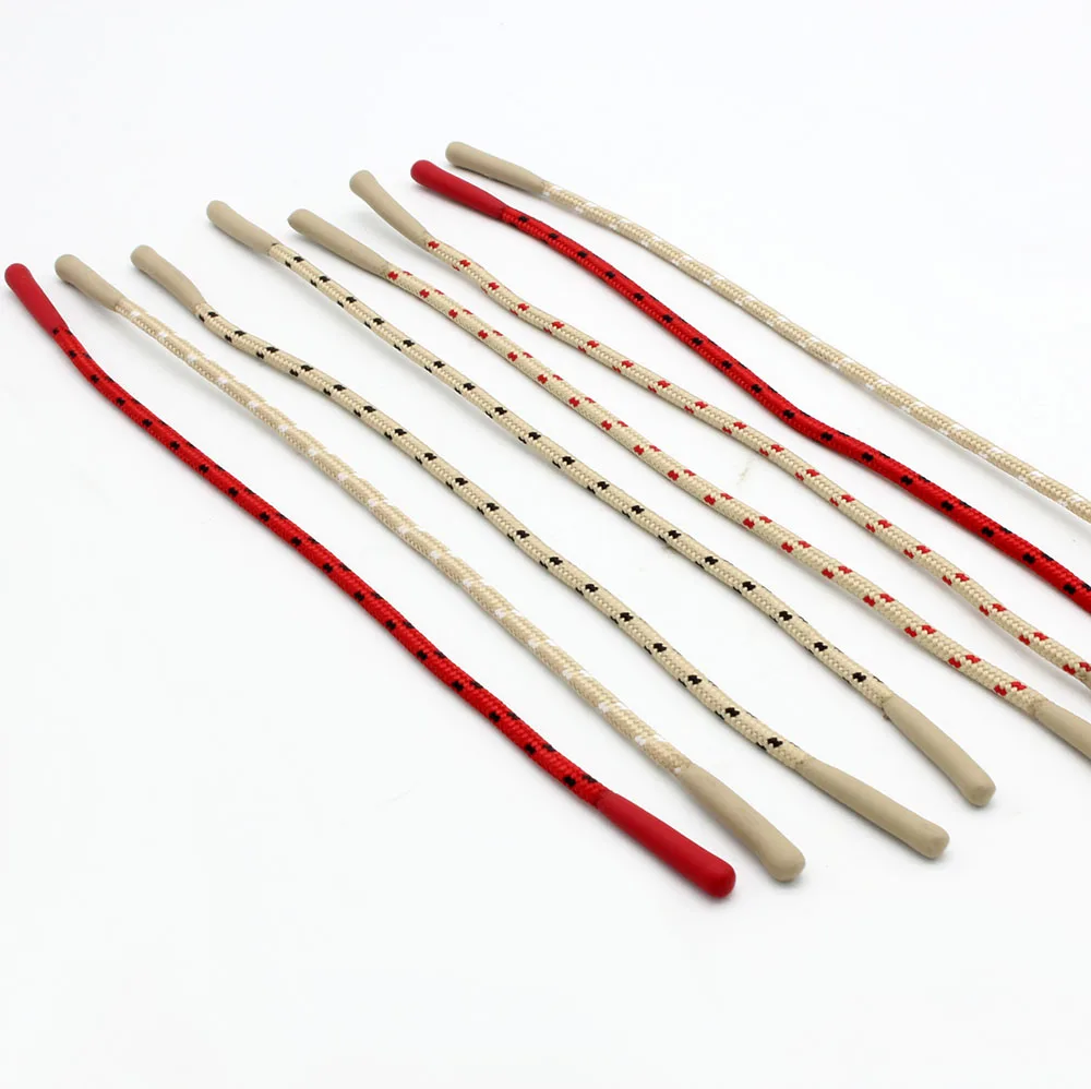 Reflective Speckle Rope Silicone Dipped Tips Zipper Pullers for Luggage ...