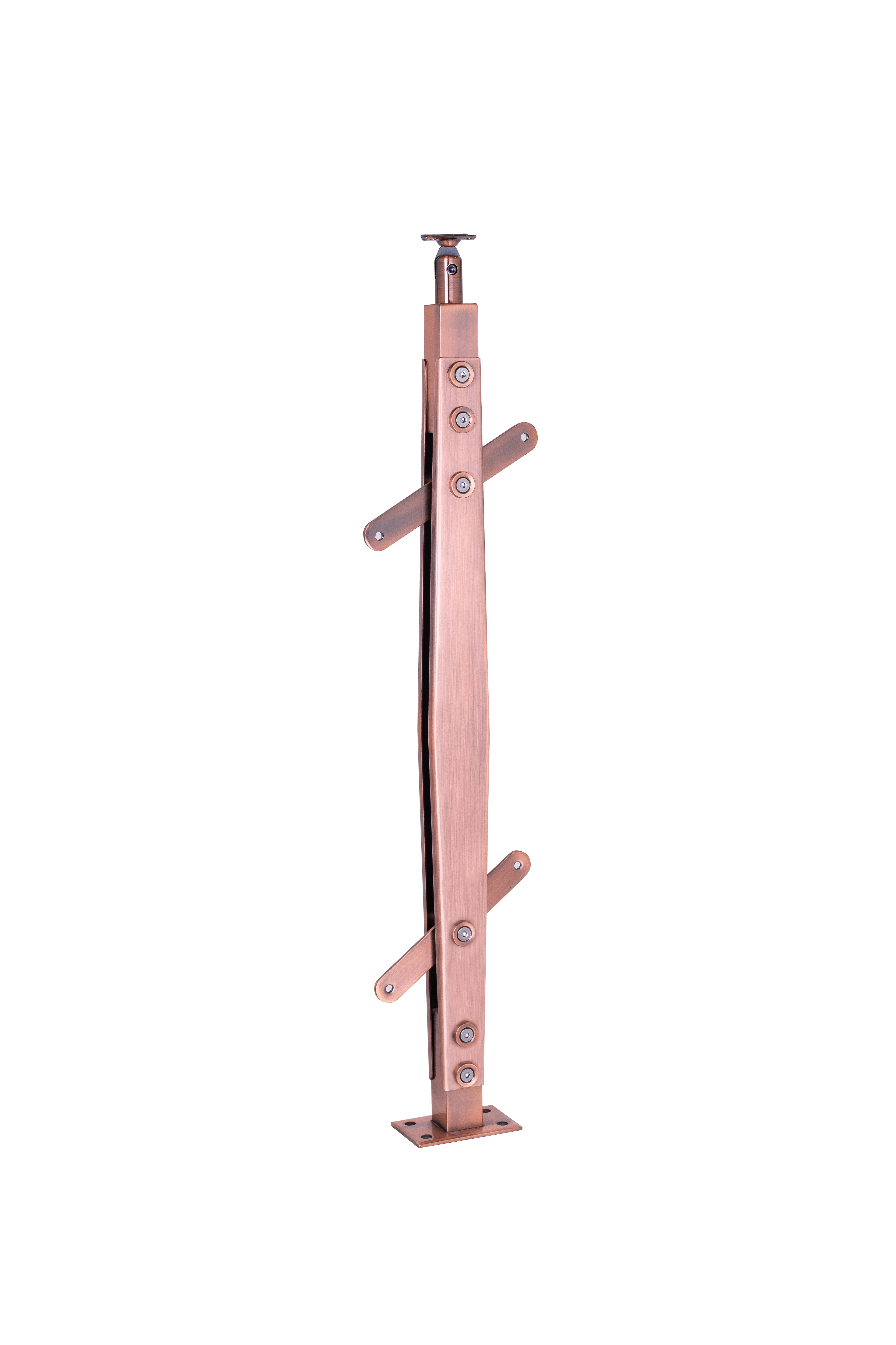 Easy Installation Steel Railing Designs for Front Porch Prefabricated Railings Glass Handrail