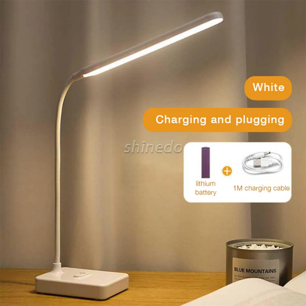 Usb Rechargeable Led Study Reading Lights Desk Night For Lamp Home ...
