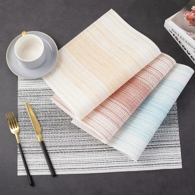 Plastic Placemat Washable Placemats Easy To Clean For Kitchen Table