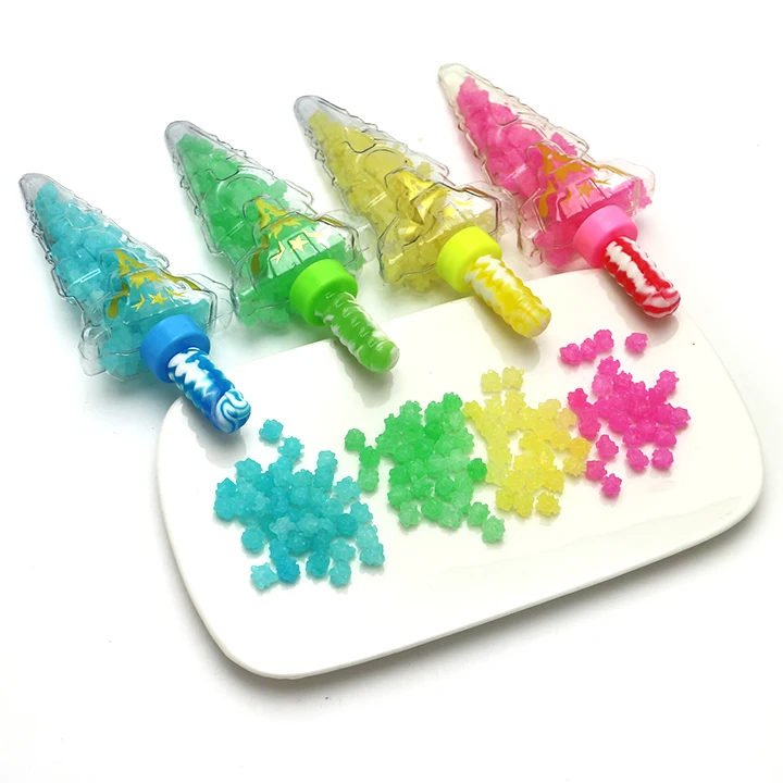 Star candy with lollipop