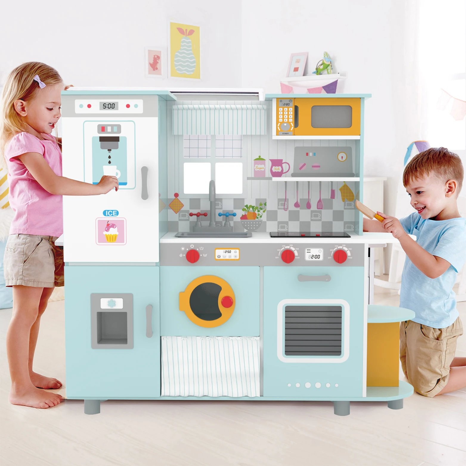 Brinquedos De Cozinha De Madeira Best Kitchen Set for Toddlers