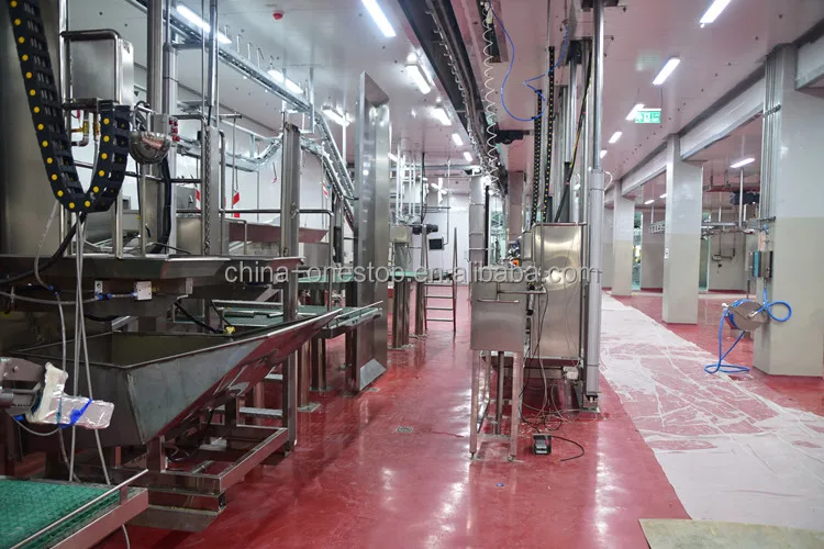 Slaughterhouse cattle slaughtering machine