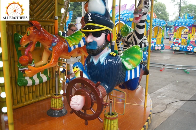 Fairground and Playground Games Large Rocking Carousel Horse for Sale