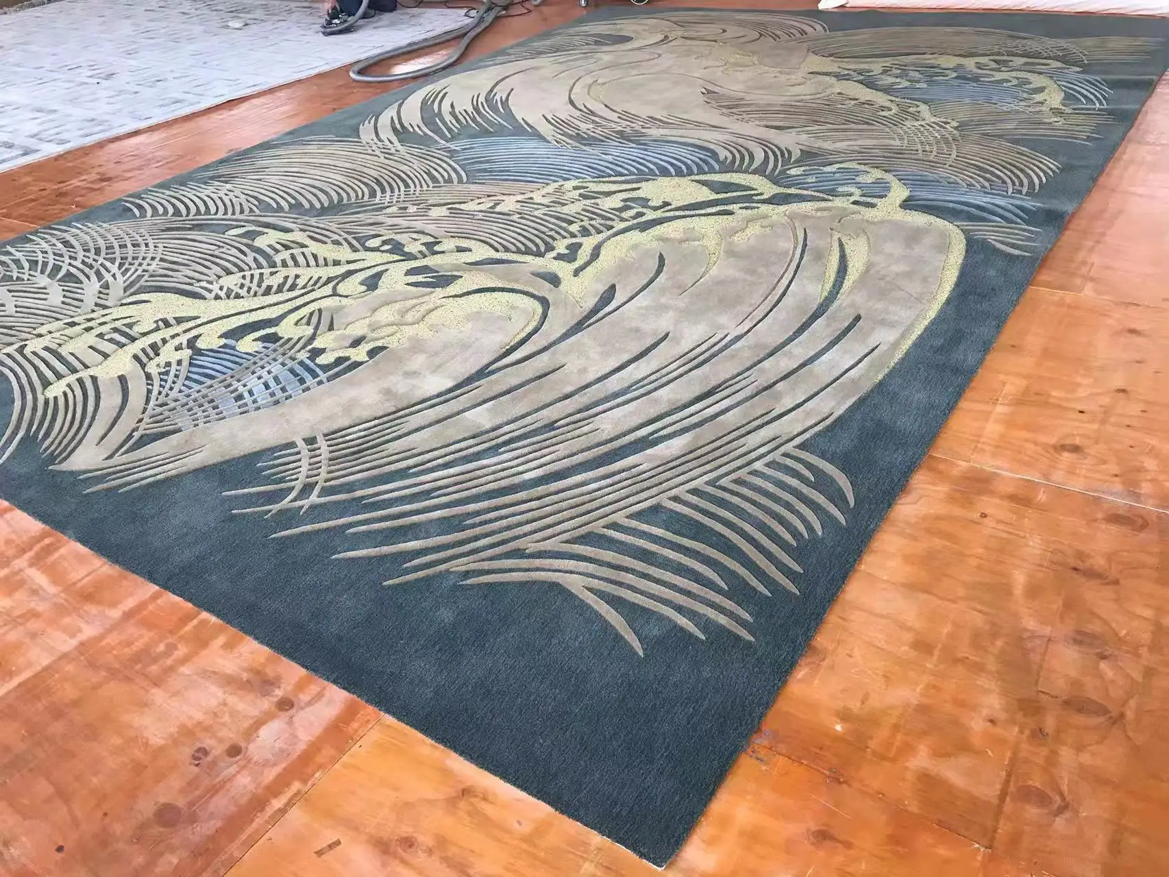 Wool Acrylic Area Rugs Hand Tufted Rugs And Carpets For Hotel Rugs