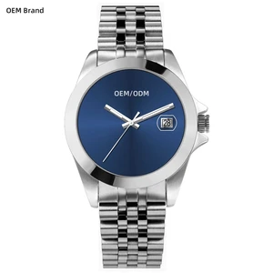 Customized Personalized Design 316L Stainless Steel 39MM Sapphire Mirror DIY Blank Dial Japan MIYOTA Men's Quartz Watches