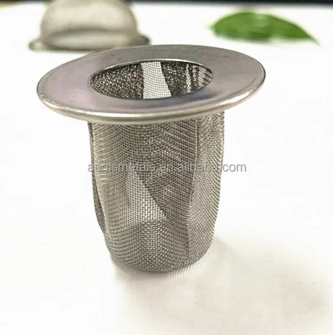 Dust Particles Water Filtering 30cm 20mm 25mm 300 125 50 200 Micron Stainless Steel Cone Wire Mesh Filter Strainer