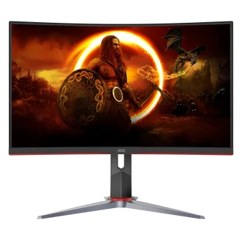 NEW ARRIVE AOC CQ27G2 VA / 1500R 2K 144Hz curved screen pc computer screen for PC Gaming