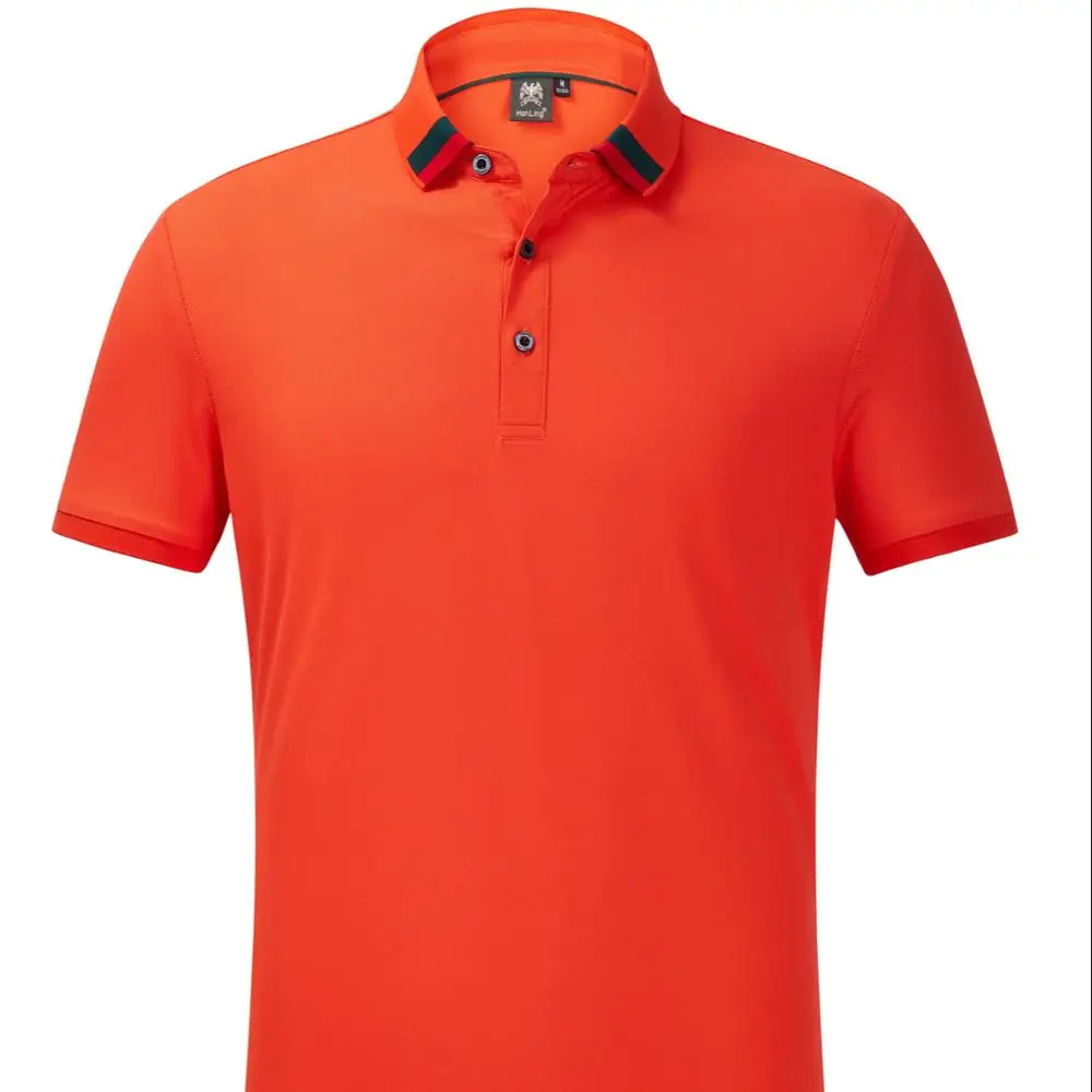 orange polo uniform shirts