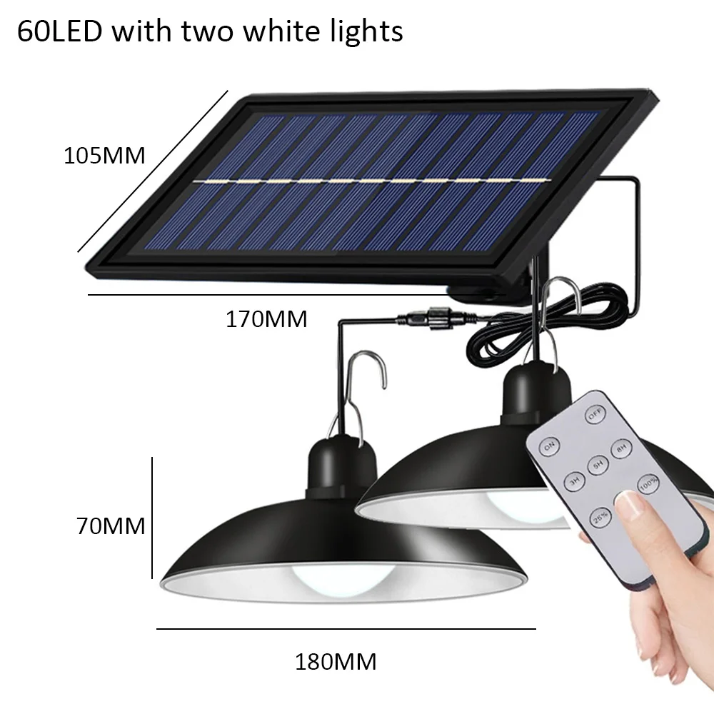 Solar Pendant Light Outdoor