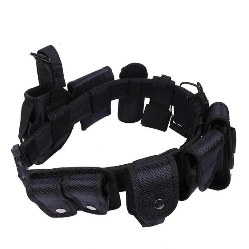 Lightweight Sport Enthusiasts Tactical Pouch Sets Multifunctional Utility Kit Belt Adjustable Duty Belt Security Duty Belts