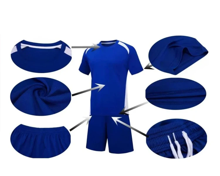 Retro Soccer Jersey Custom Soccer Jersey Unisex Digital Printing Of