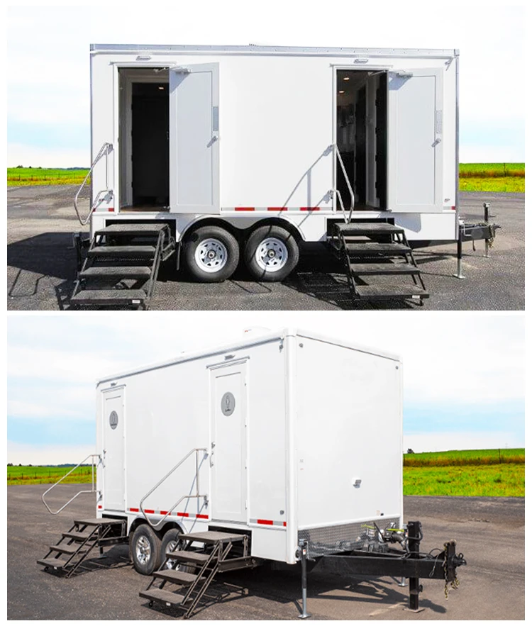 Wecare Luxury Portable Restroom Trailer Toilet Manufacturers Outdoor